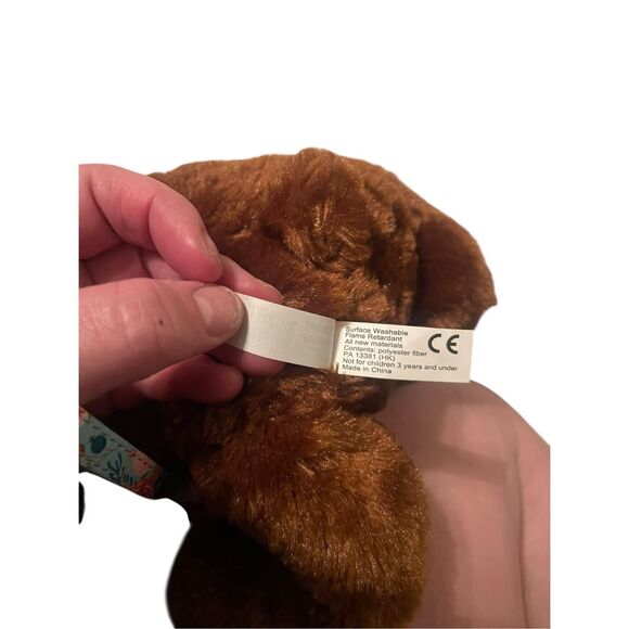 NWT NCAA USC Limited 2023 Mascot Factory Brown Stuffed Teddy Bear Beanie Scarf - Picture 11 of 13